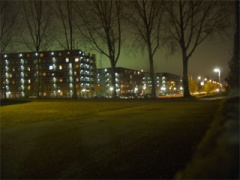 nightshot near station delft